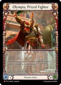 Olympia, Prized Fighter - Armory Deck: Olympia - Flesh and Blood TCG card