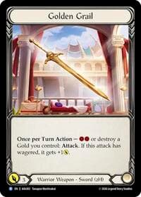 Golden Grail - Armory Deck: Olympia - Flesh and Blood TCG card