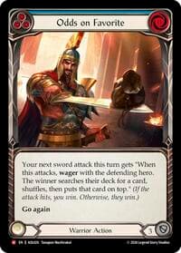 Odds on Favorite - Armory Deck: Olympia - Flesh and Blood TCG card