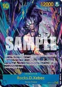 Rocks.D.Xebec (118) (Alternate Art) - The World's Strongest Warriors - One Piece Card Game card
