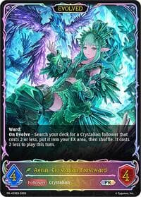 Aerin, Crystalian Frostward (Evolved) - PR-433EN - Shadowverse: Evolve Promo Cards - Shadowverse: Evolve card