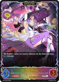 Acid Golem (Evolved) - Shadowverse: Evolve Promo Cards - Shadowverse: Evolve card