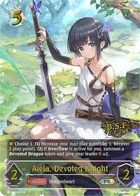 Aiela, Devoted Knight - Shadowverse: Evolve Promo Cards - Shadowverse: Evolve card