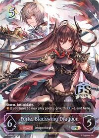 Forte, Blackwing Dragoon - Shadowverse: Evolve Promo Cards - Shadowverse: Evolve card