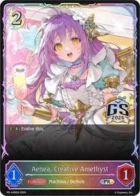 Aenea, Creative Amethyst - Shadowverse: Evolve Promo Cards - Shadowverse: Evolve card