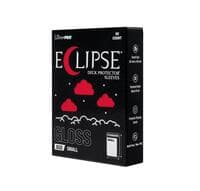 Eclipse Small Gloss Deck Protector Sleeves - Apple Red (60-Pack) - Ultra Pro Card Sleeves - Card Sleeves card