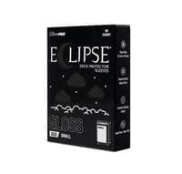 Eclipse Small Gloss Deck Protector Sleeves - Jet Black (60-Pack) - Ultra Pro Card Sleeves - Card Sleeves card