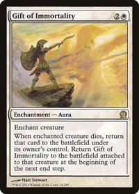 Gift of Immortality - Theros - Magic: The Gathering card