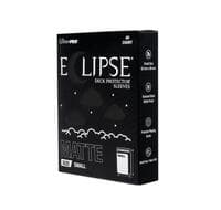 Eclipse Small Matte Deck Protector Sleeves - Jet Black (60-Pack) - Ultra Pro Card Sleeves - Card Sleeves card