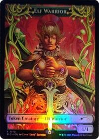 Elf Warrior Token (7170) - Secret Lair Drop Series - Magic: The Gathering card