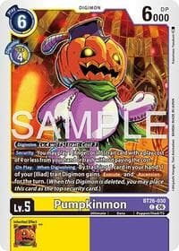 Pumpkinmon - Timeless Bonds - Digimon Card Game card