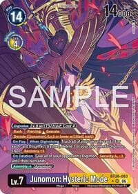 Junomon: Hysteric Mode (Alternate Art) - Timeless Bonds - Digimon Card Game card