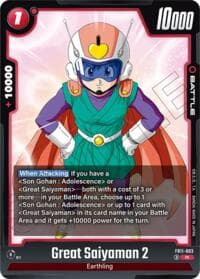 Great Saiyaman 2 - FB11-003 - Brightness of Hope - Dragon Ball Super: Fusion World card