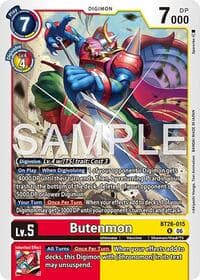 Butenmon - Timeless Bonds - Digimon Card Game card