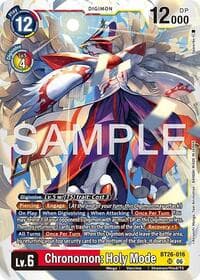 Chronomon: Holy Mode - Timeless Bonds - Digimon Card Game card