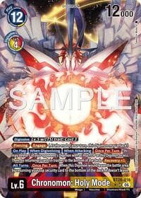 Chronomon: Holy Mode (Alternate Art) - Timeless Bonds - Digimon Card Game card