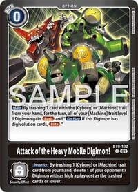 Attack of the Heavy Mobile Digimon! - Limited Card Pack -Final Crest- - Digimon Card Game card