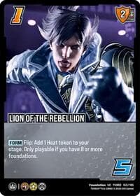 Lion of the Rebellion - TEKKEN 8 - UniVersus card