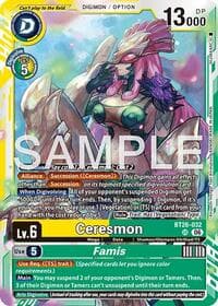 Ceresmon // Famis - Timeless Bonds - Digimon Card Game card