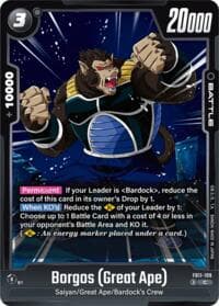 Borgos (Great Ape) - Brightness of Hope - Dragon Ball Super: Fusion World card
