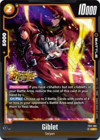 Giblet - FB11-081 - Brightness of Hope - Dragon Ball Super: Fusion World card