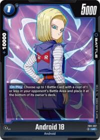 Android 18 - Brightness of Hope - Dragon Ball Super: Fusion World card