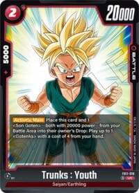Trunks : Youth - FB11-018 - Brightness of Hope - Dragon Ball Super: Fusion World card