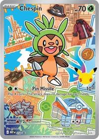 Chespin -  058 - ME: Mega Evolution Promo - Pokemon card