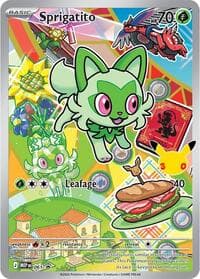 Sprigatito -  061 - ME: Mega Evolution Promo - Pokemon card