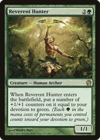 Reverent Hunter - Theros - Magic: The Gathering card