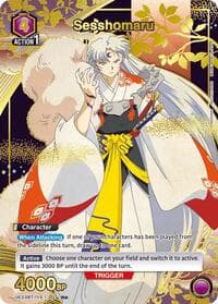 Sesshomaru (007) (R*) - UE23BT: Inuyasha - Union Arena card