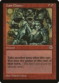 Last Chance - Portal - Magic: The Gathering card