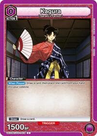 Kagura (016) - UE23BT: Inuyasha - Union Arena card