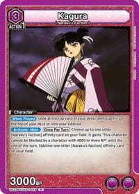 Kagura (018) - UE23BT: Inuyasha - Union Arena card