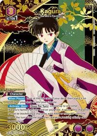 Kagura (018) (R*) - UE23BT: Inuyasha - Union Arena card