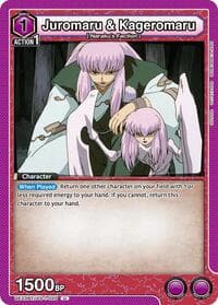 Juromaru & Kageromaru - UE23BT: Inuyasha - Union Arena card