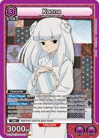 Kanna (022) - UE23BT: Inuyasha - Union Arena card