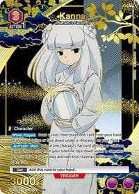Kanna (022) (SR*) - UE23BT: Inuyasha - Union Arena card