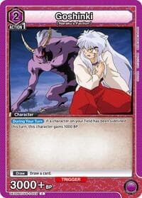 Goshinki - UE23BT: Inuyasha - Union Arena card