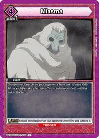 Miasma - UE23BT: Inuyasha - Union Arena card