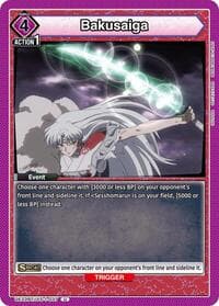 Bakusaiga - UE23BT: Inuyasha - Union Arena card
