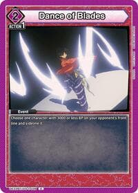 Dance of Blades - UE23BT: Inuyasha - Union Arena card