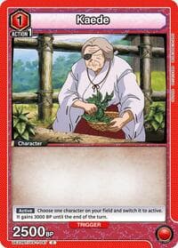 Kaede - UE23BT: Inuyasha - Union Arena card
