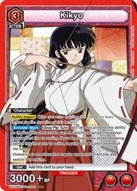 Kikyo (049) - UE23BT: Inuyasha - Union Arena card