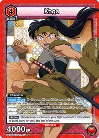 Koga (054) - UE23BT: Inuyasha - Union Arena card