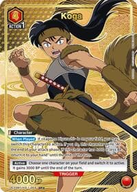 Koga (054) (SR*) - UE23BT: Inuyasha - Union Arena card