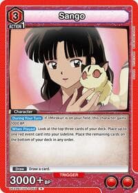 Sango (058) - UE23BT: Inuyasha - Union Arena card