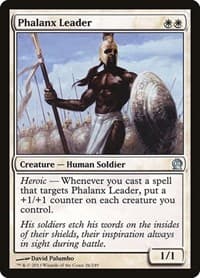 Phalanx Leader - Theros - Magic: The Gathering card