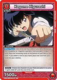 Kagome Higurashi (065) - UE23BT: Inuyasha - Union Arena card