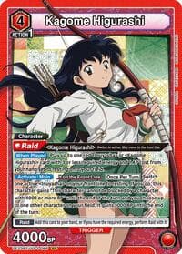 Kagome Higurashi (066) - UE23BT: Inuyasha - Union Arena card